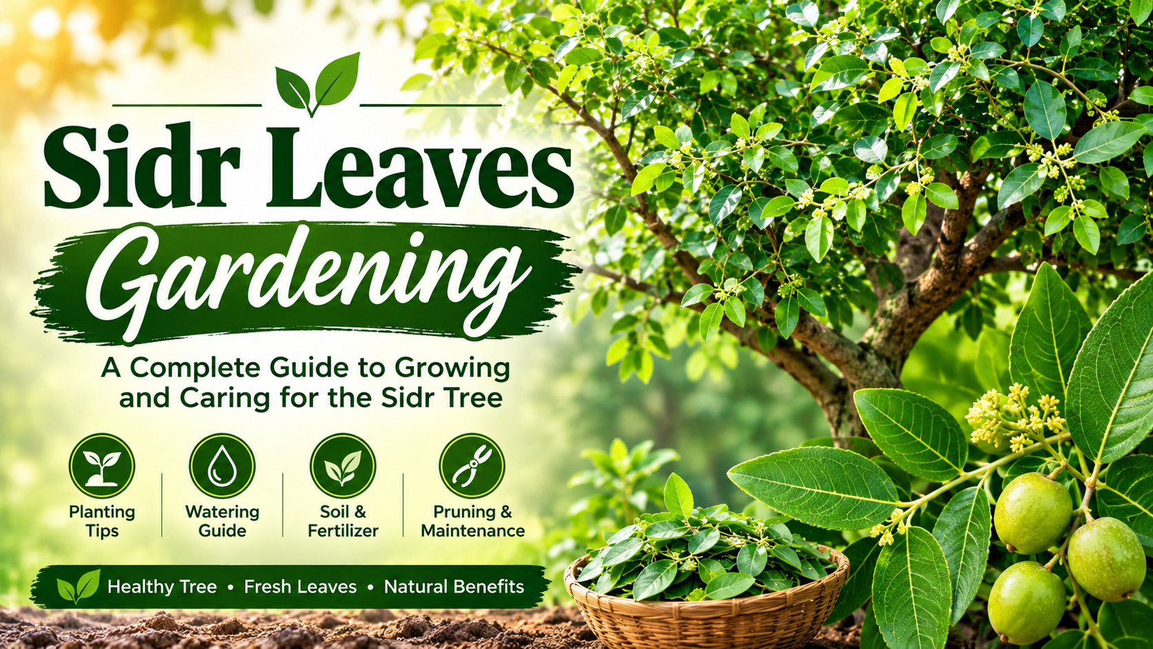 Sidr Leaves Gardening: A Complete Guide to Growing and Caring for the Sidr Trees